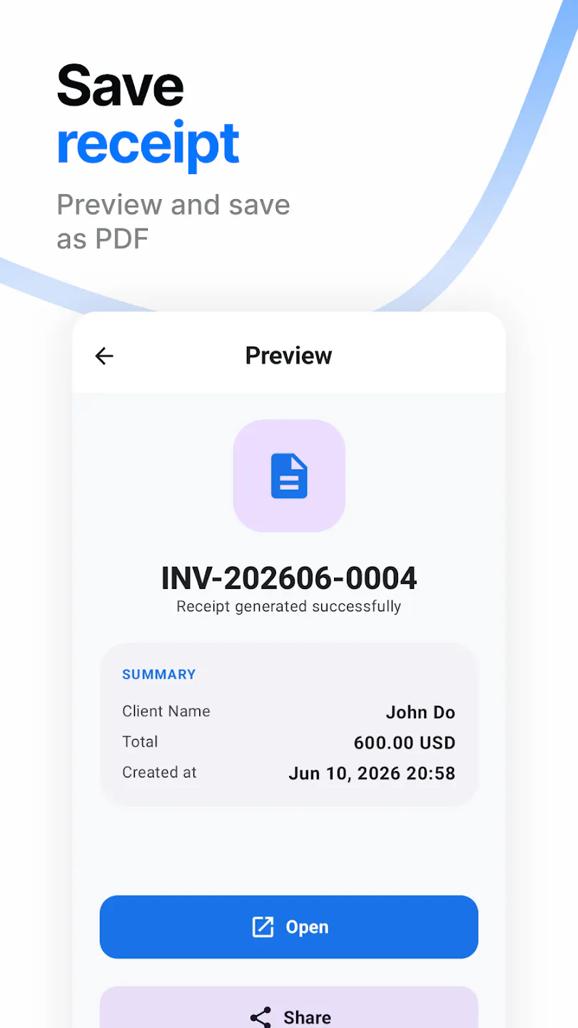 QuickReceipt gallery image