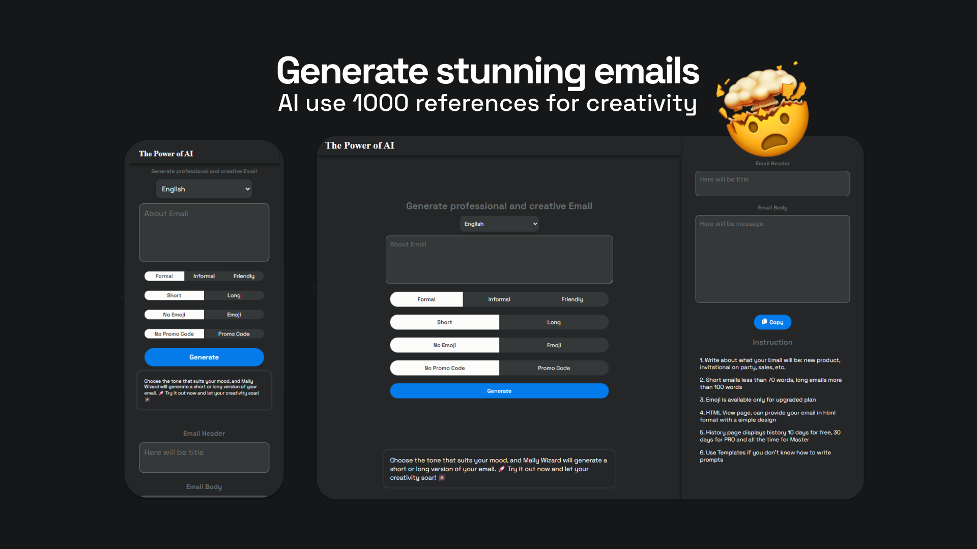 startuptile Maily Wizard AI-AI Wizard made it easy to create professional emails