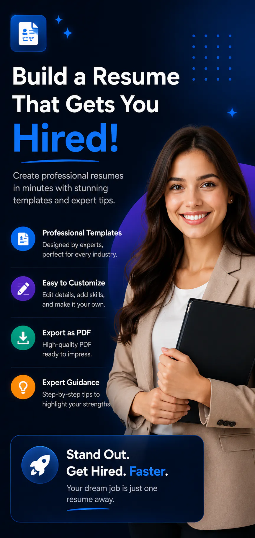 Resume maker : resume pdf maker  gallery image