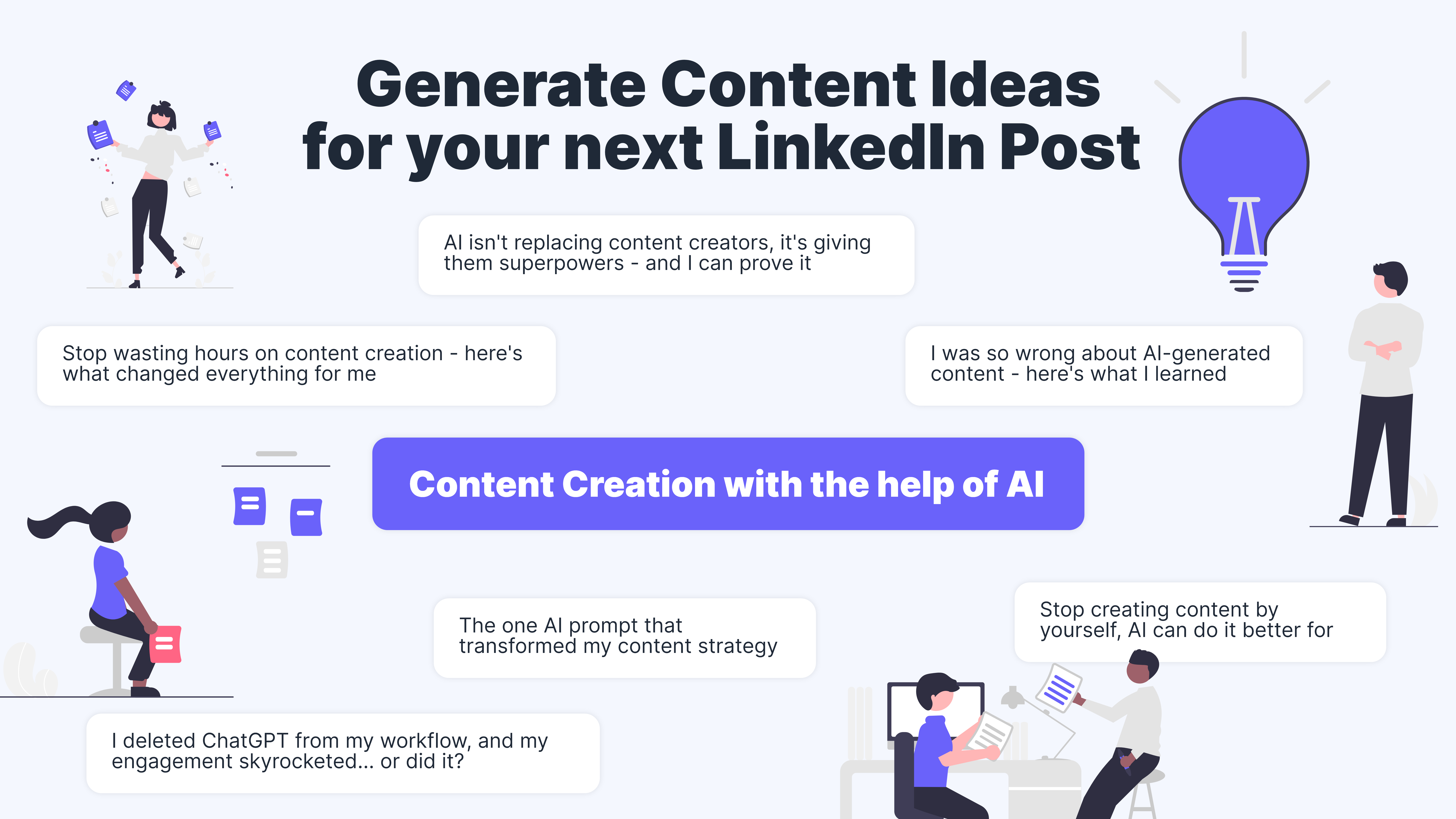 Content ideas for your LinkedIn Post media 1