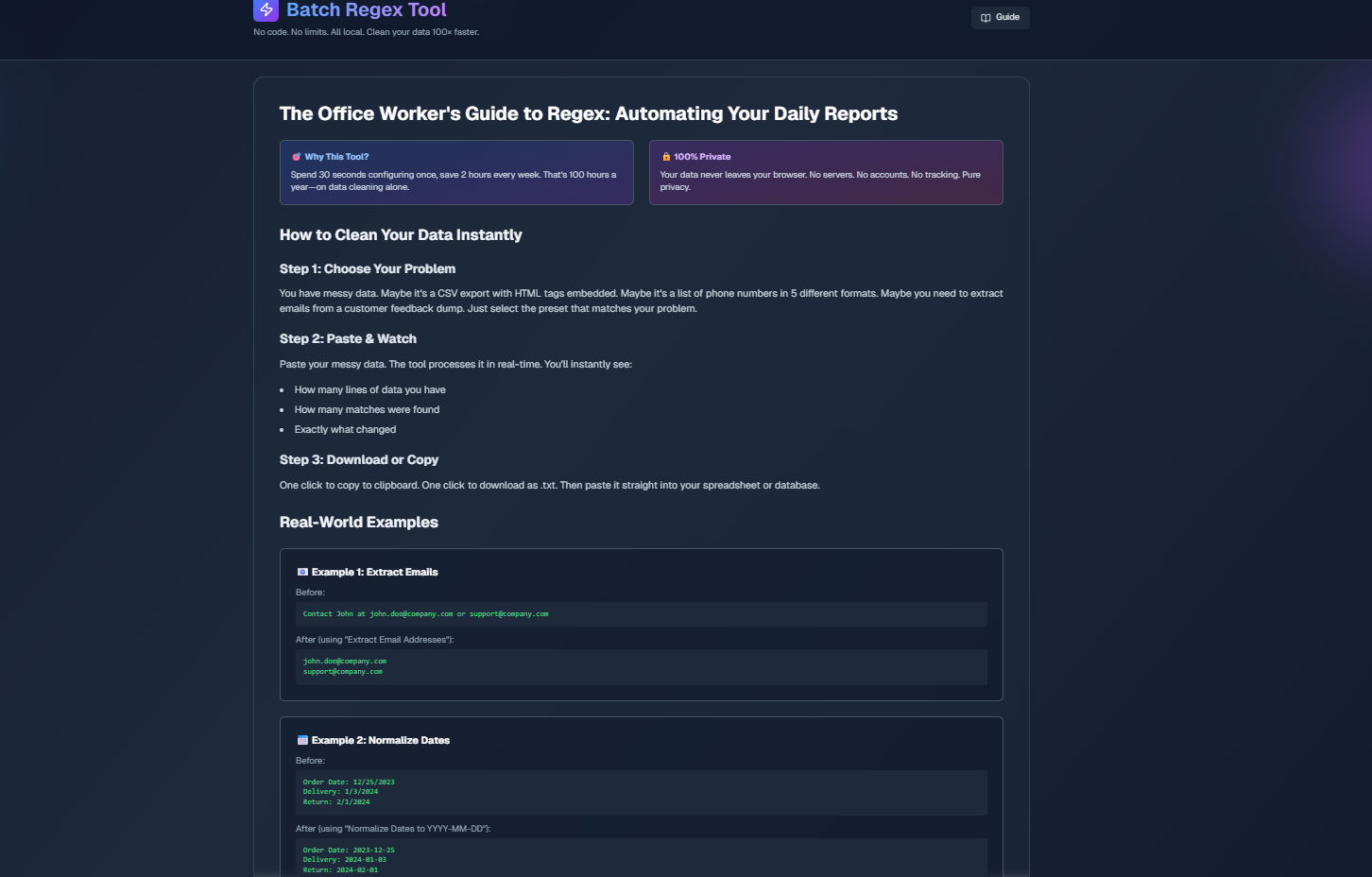 Batch Regex Cleaner gallery image