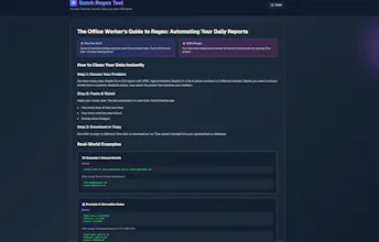 Batch Regex Cleaner gallery image
