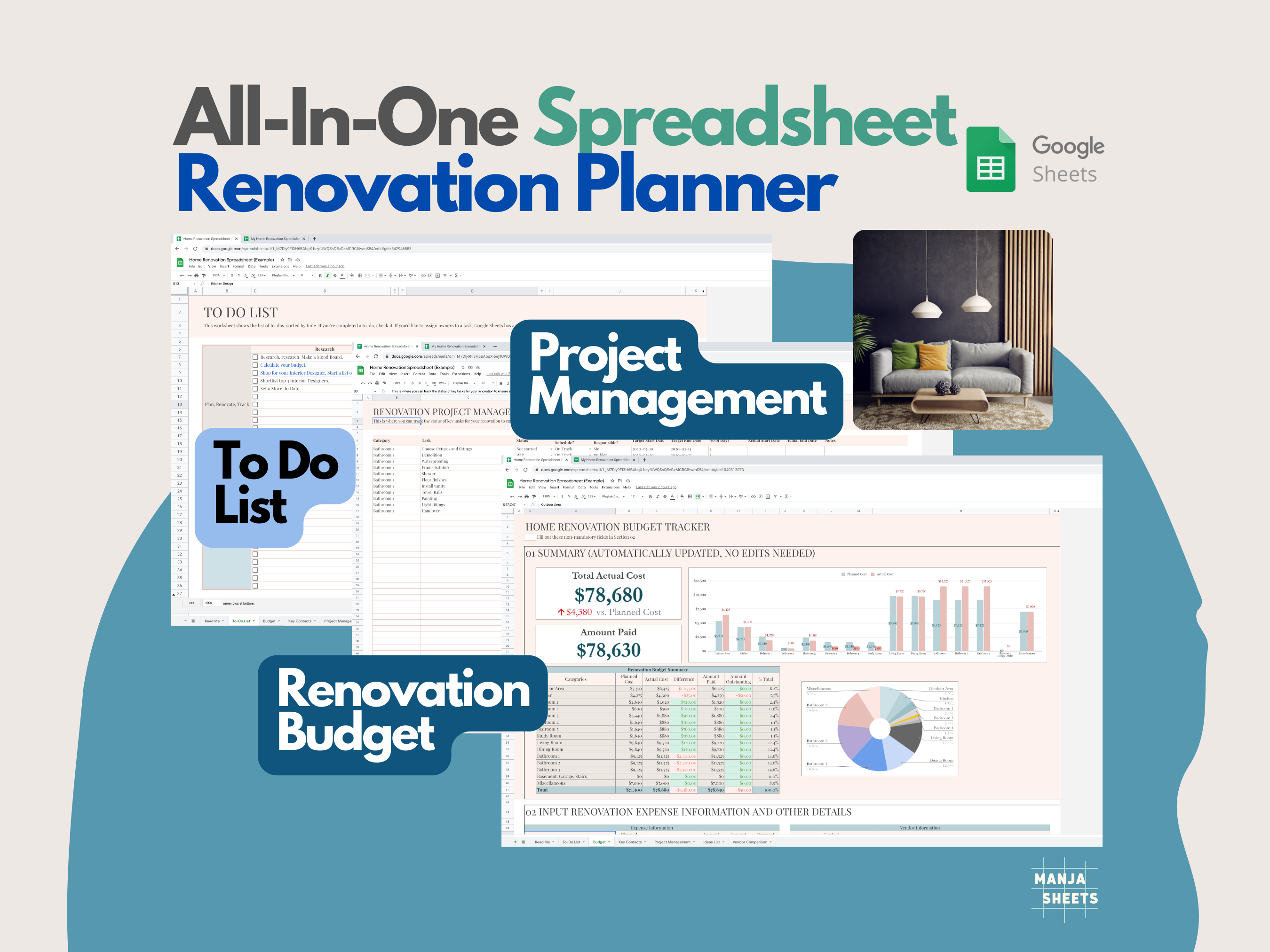 Home Renovation Budget Template logo