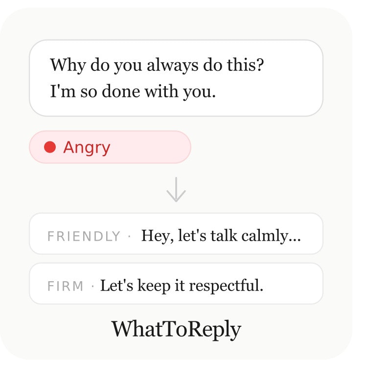 WhatToReply