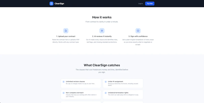 ClearSign screenshot 3