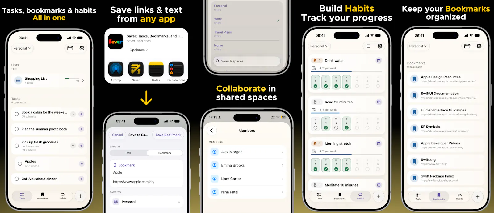 Saver App screenshot 2