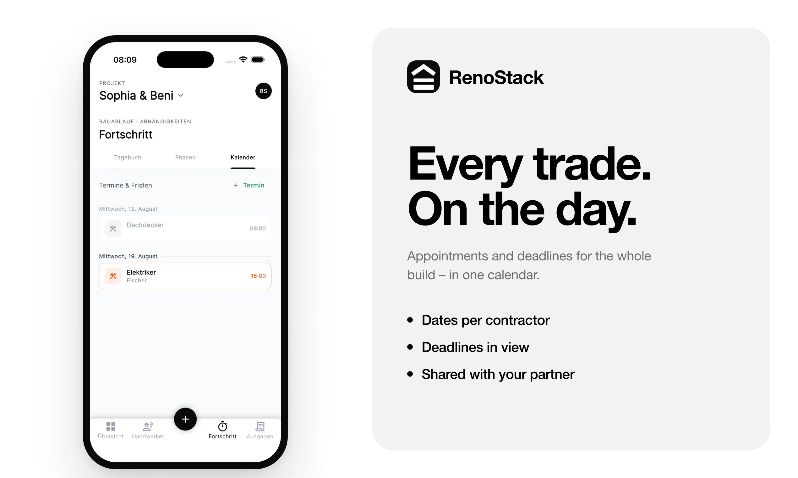 RenoStack for iOS screenshot