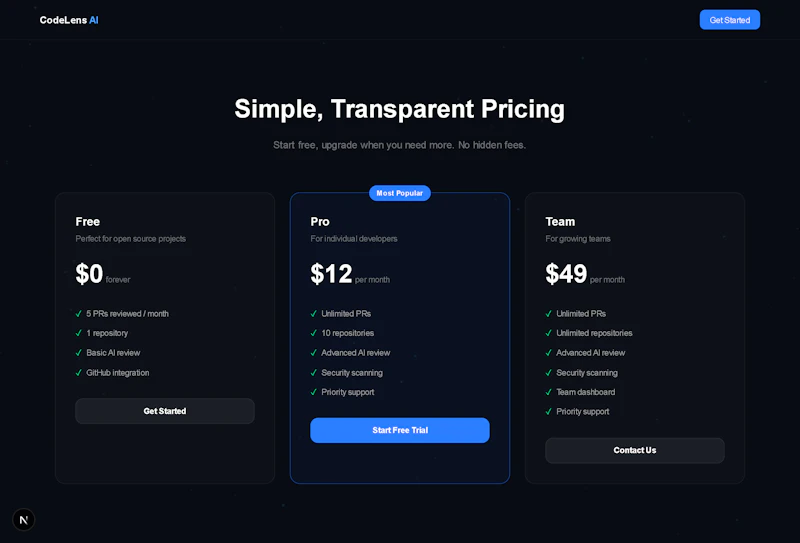 Codelens Mission CodeLens AI - AI-powered code review for every pull request | Product ...