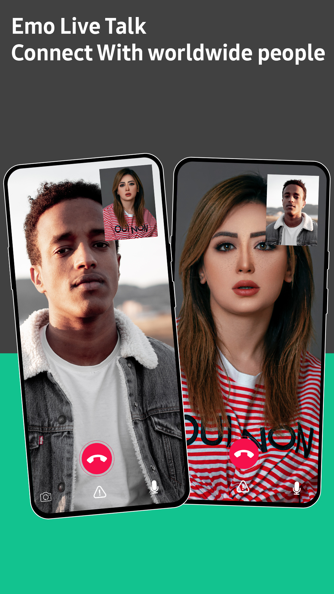 وسائط برنامج - تطبيق مكالمات الفيديو المباشر لمنصة تطبيق Android 3