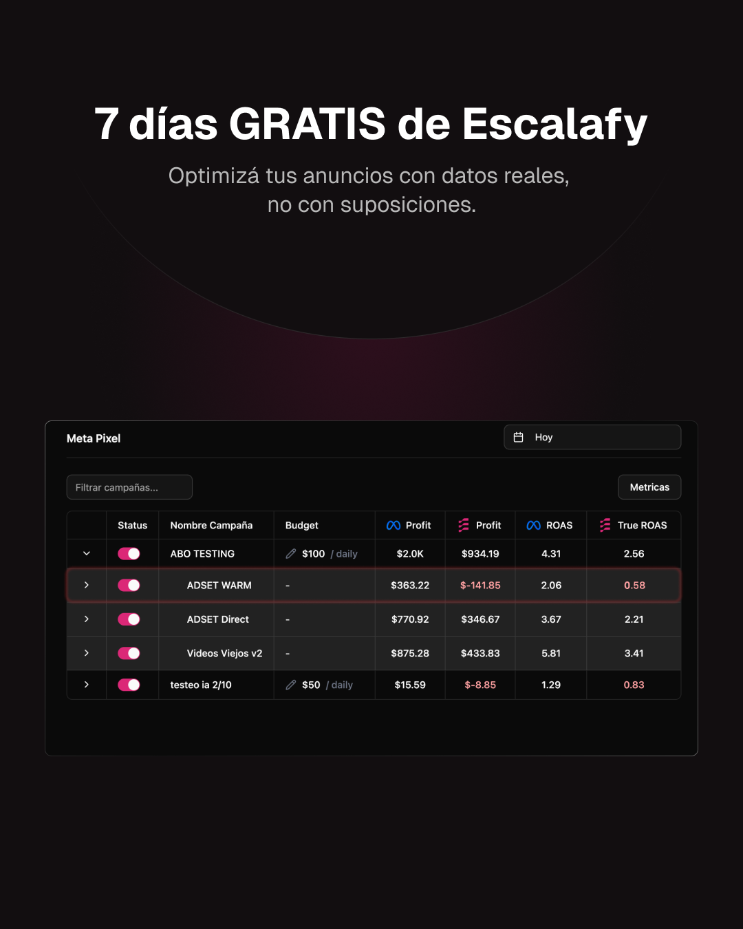Escalafy - Real-Time Ecom Analytics gallery image