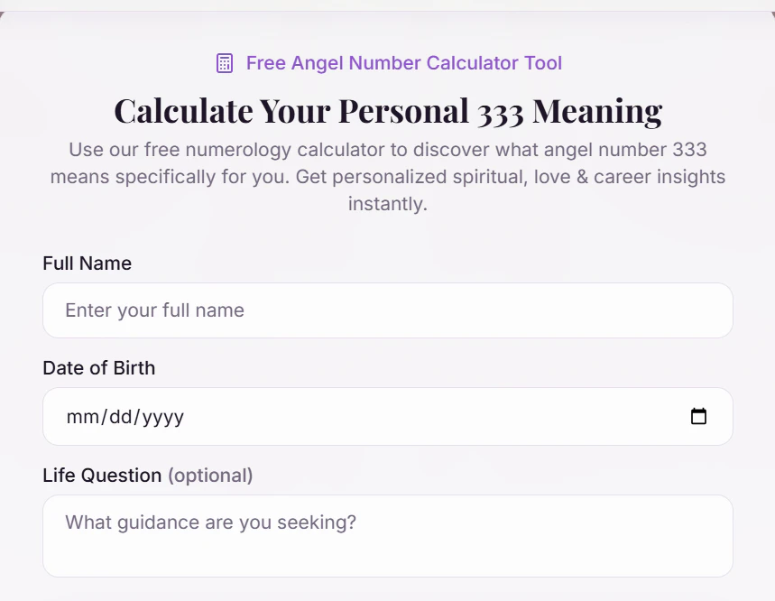 Angel Number 333 Meaning