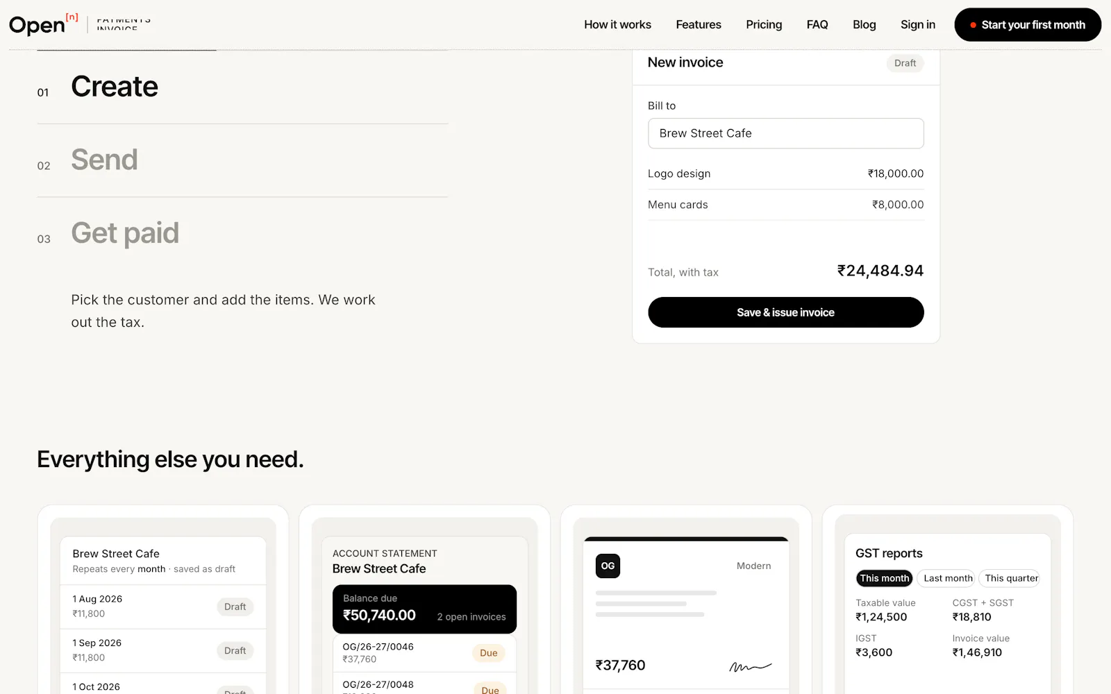 Openn Invoice screenshot 3