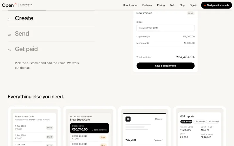 Openn Invoice screenshot 3