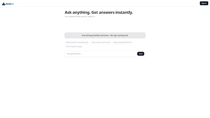 Zain AI Pro screenshot 1