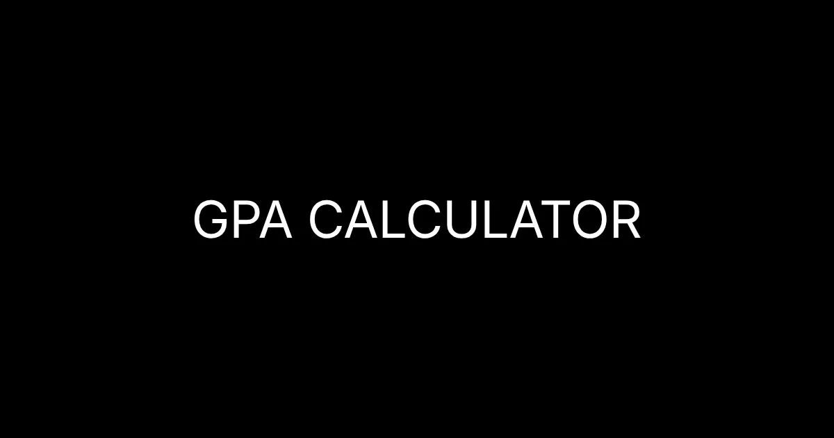 GPA Calculator gallery image