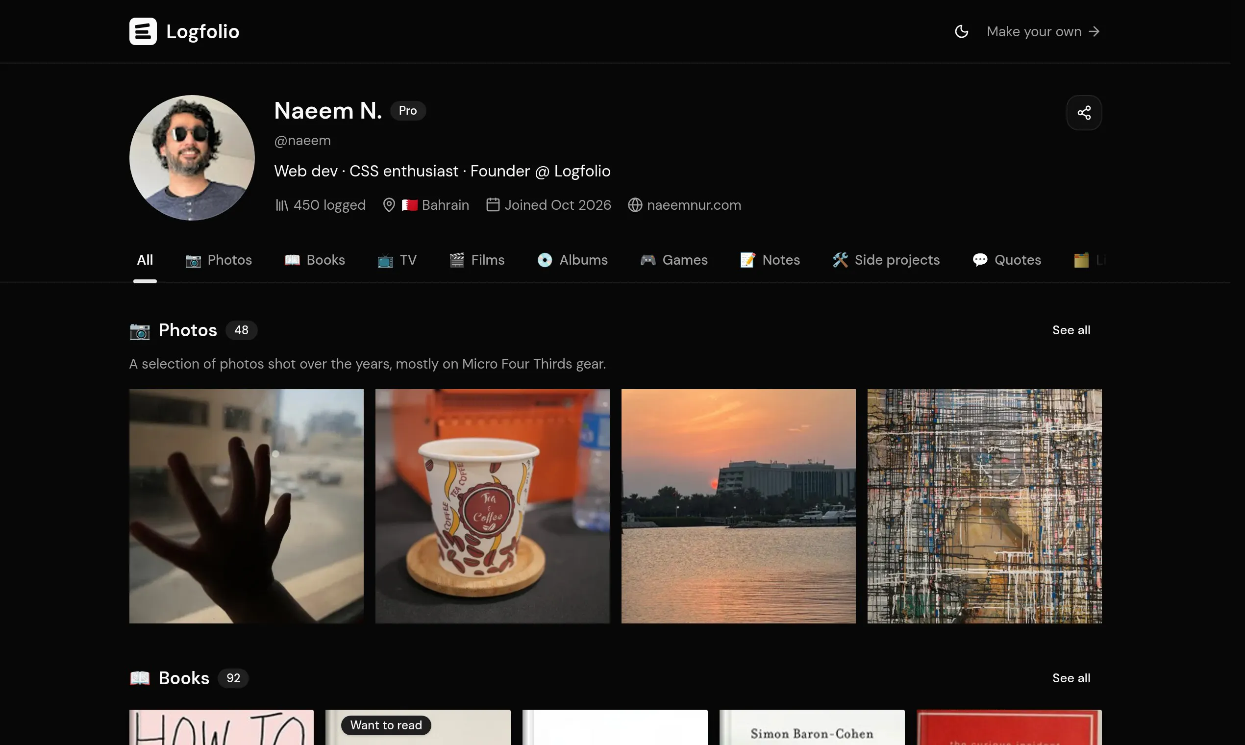 Logfolio gallery image