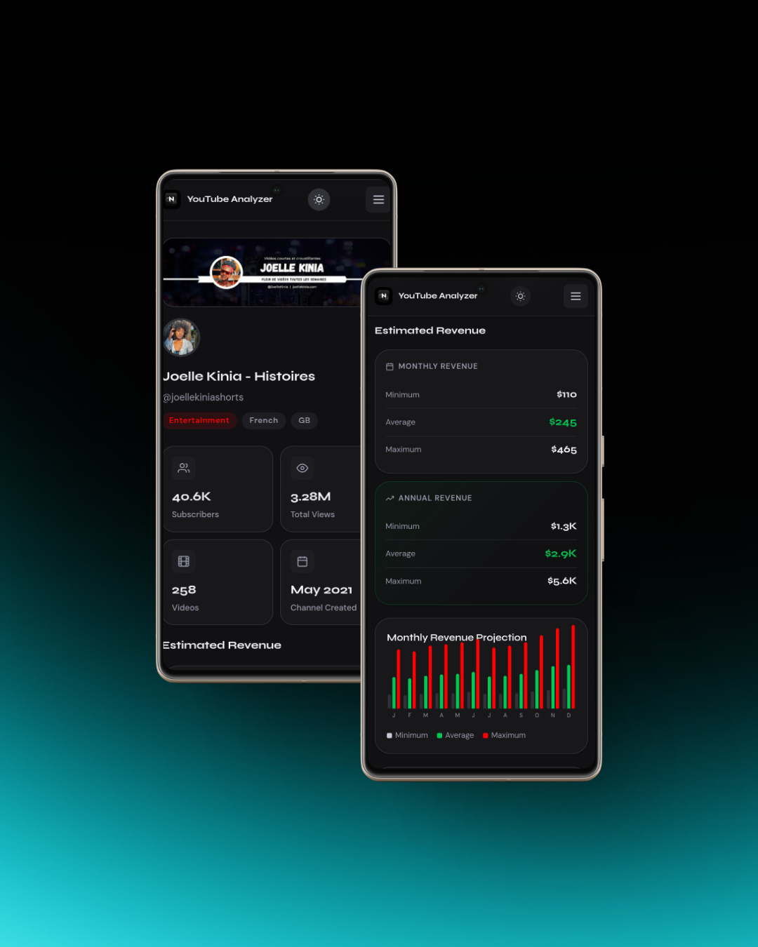 YouTube Analyzer by Norcanto gallery image