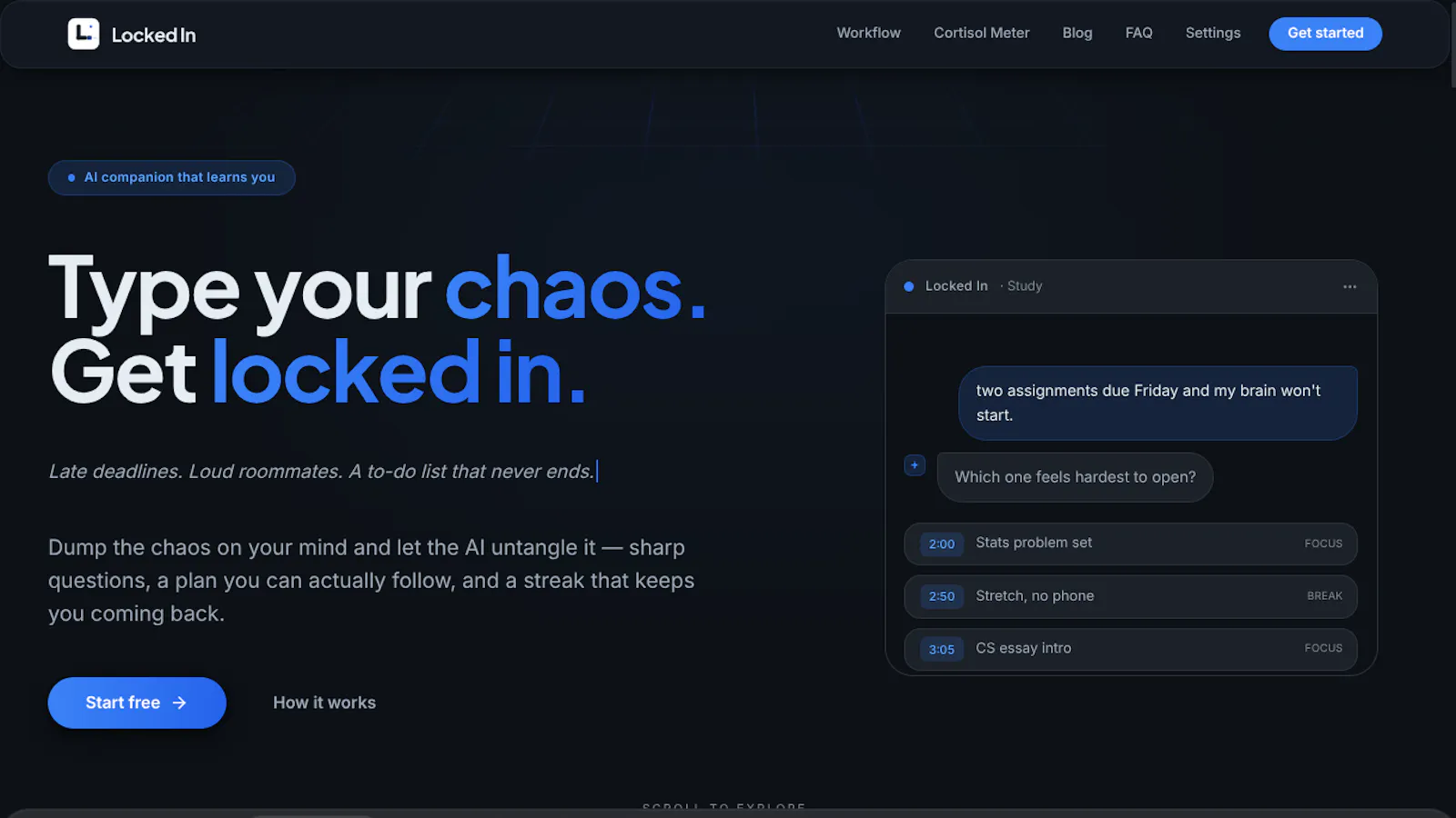 Locked In AI  screenshot 2