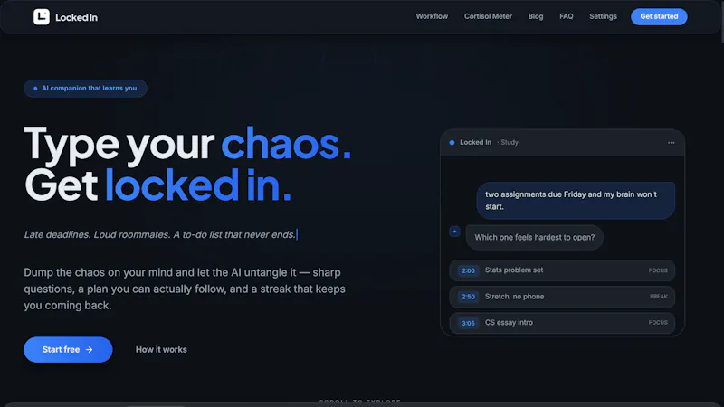 Locked In AI  screenshot 2