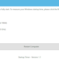 Startup Timer