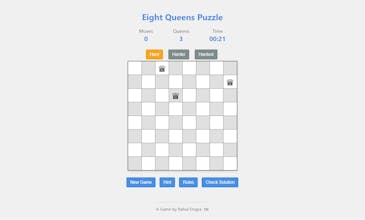 Eight Queens Puzzle Game gallery image