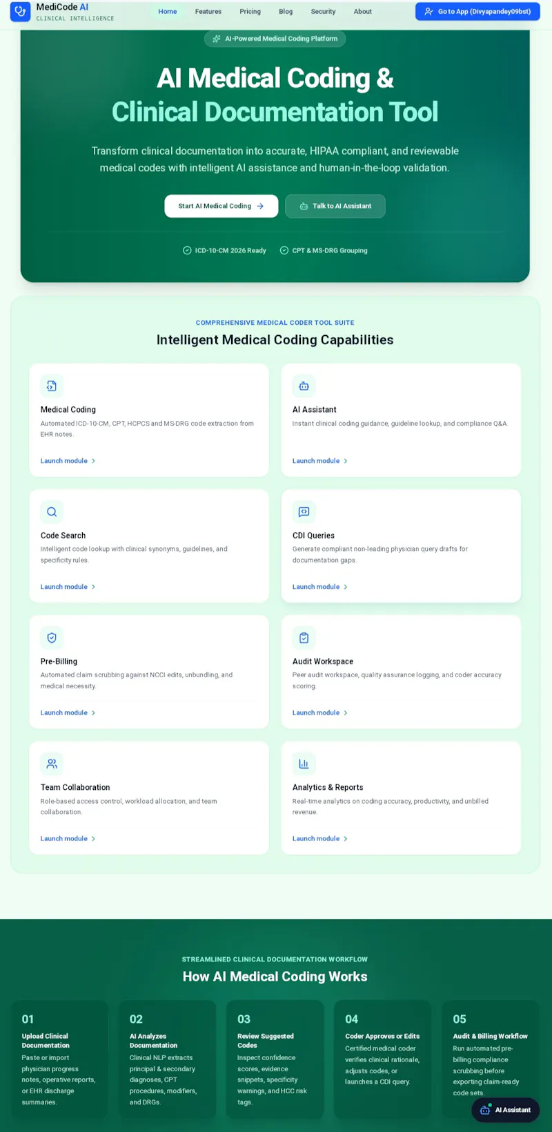 MediCode AI screenshot 5