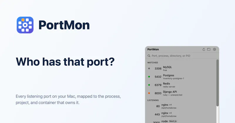 PortMon  screenshot 1
