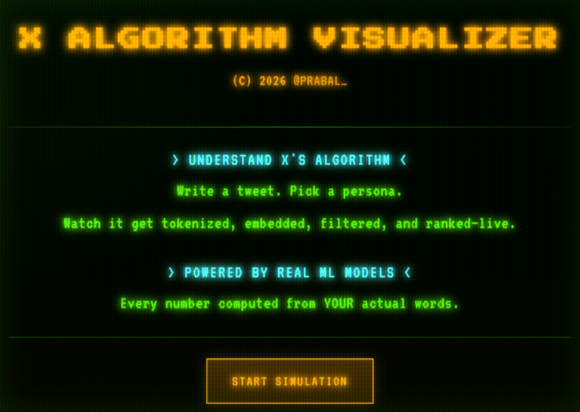 X Algorithm Visualizer gallery image