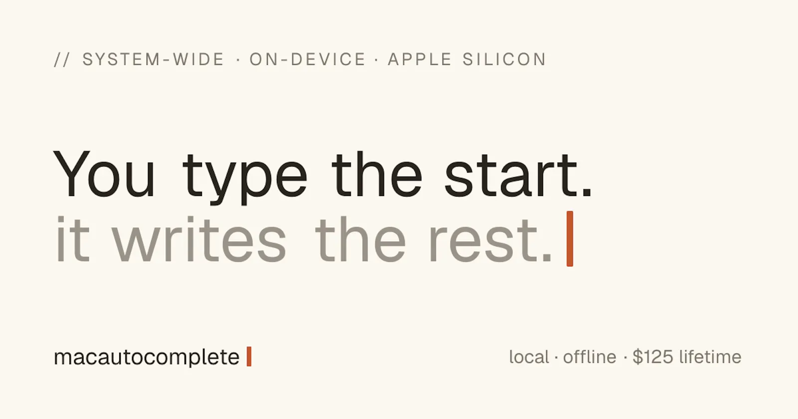 MacAutocomplete system-wide autocomplete screenshot 4