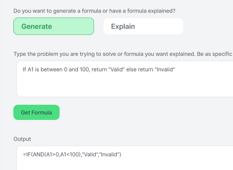 وسائط لديك Excel Bot - اكتب Excel Formulas 10x أسرع 3