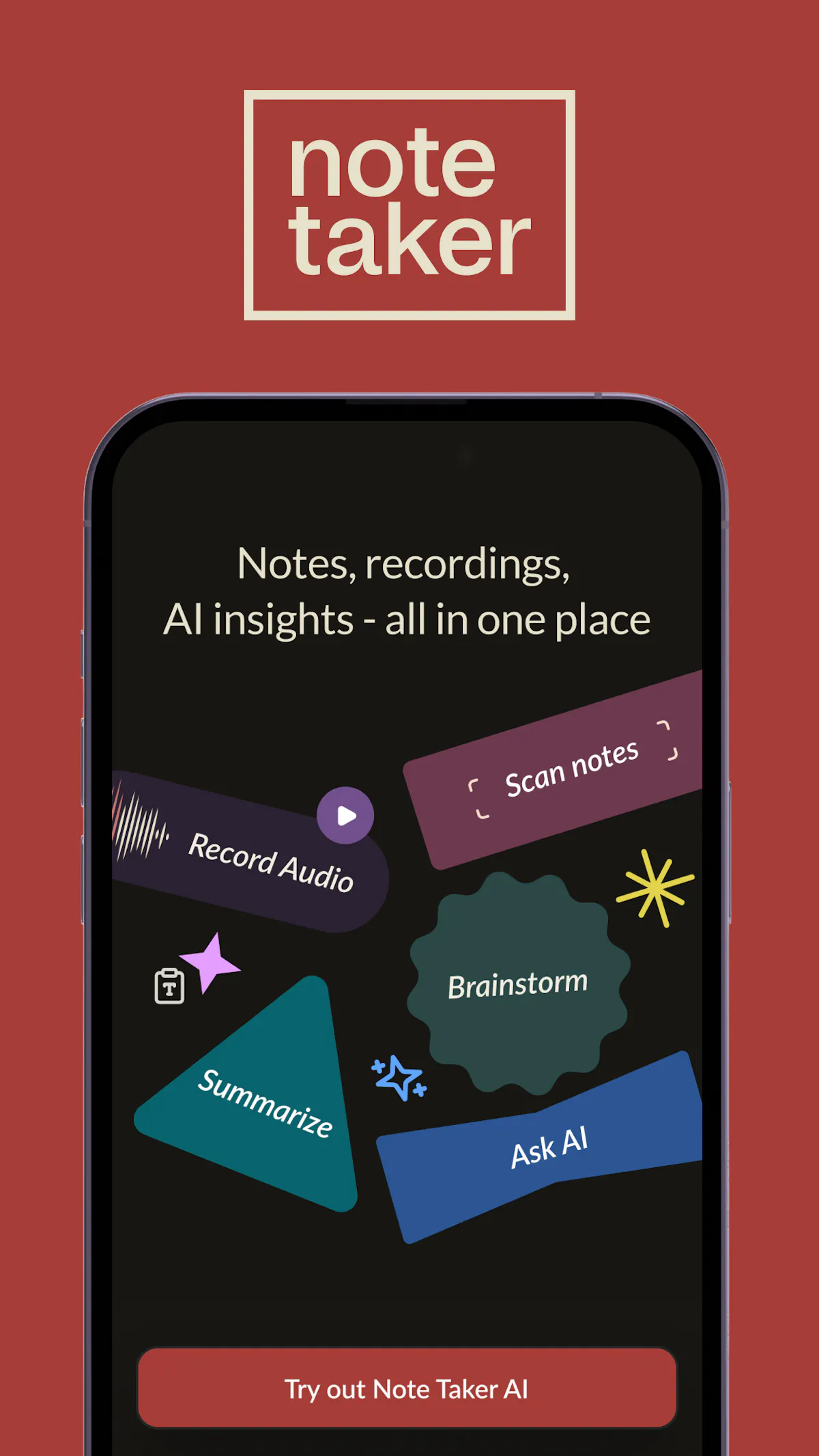AI Note Taker : Audio to Text