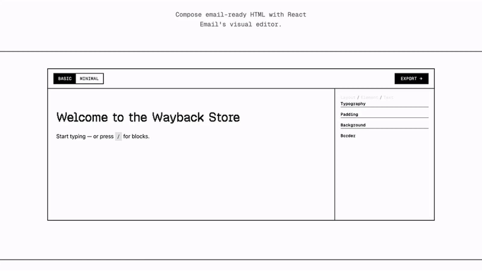 React Email 6.0 screenshot 2