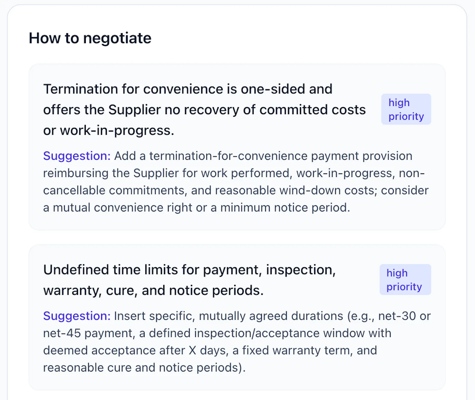 ClearClauses screenshot 4