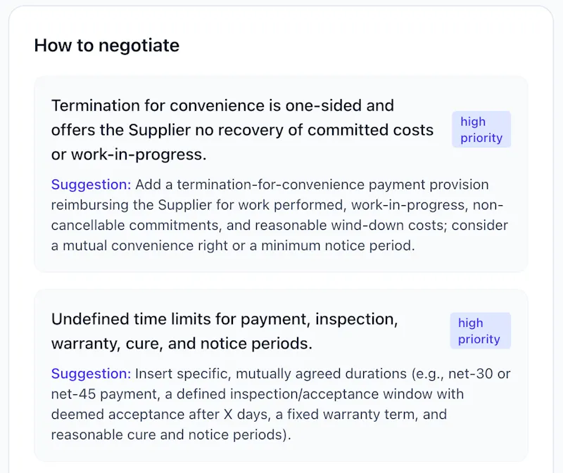 ClearClauses screenshot 4
