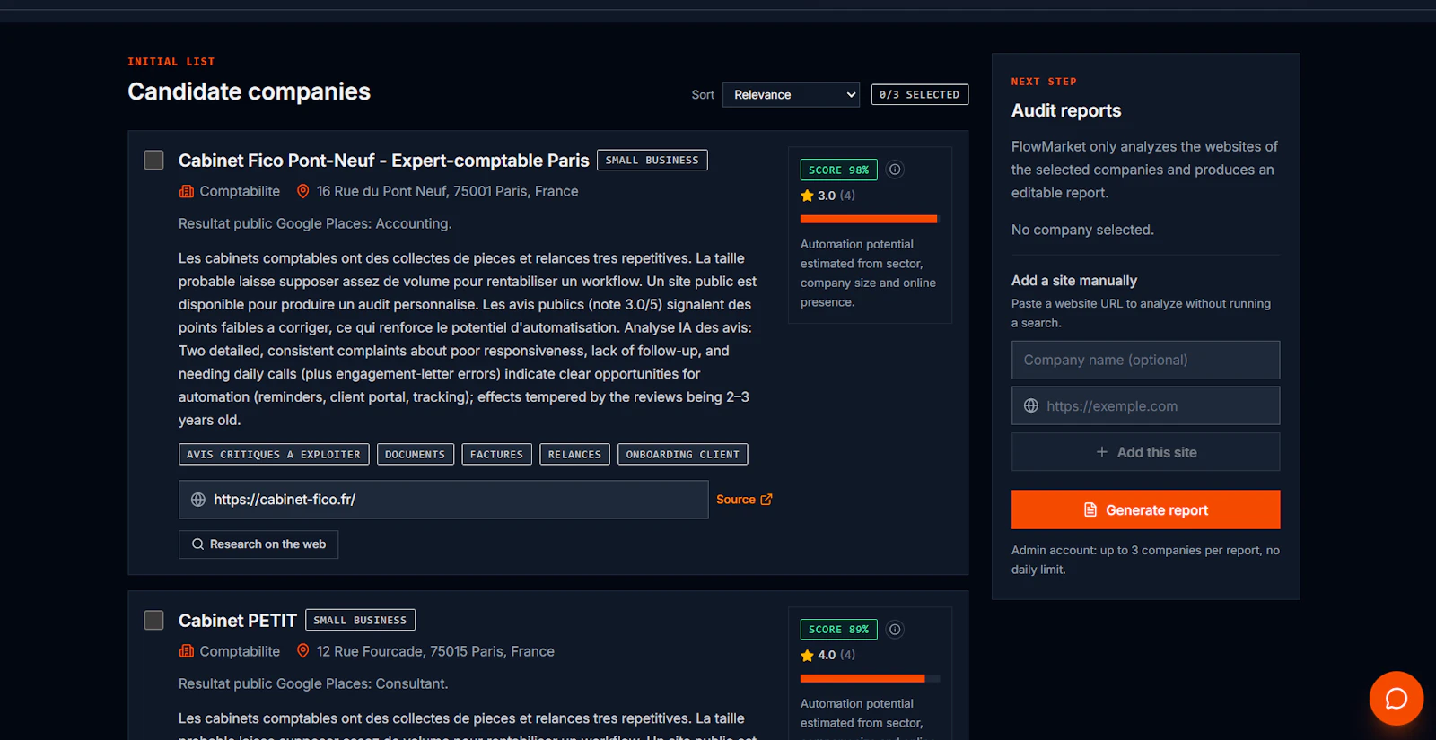 FlowMarket screenshot 2