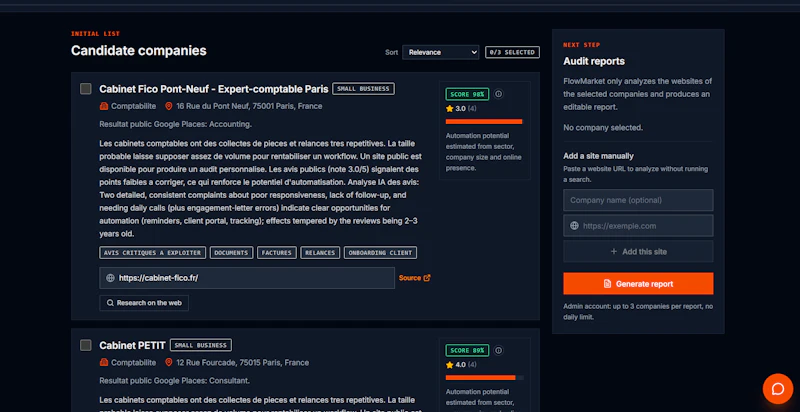 FlowMarket screenshot 2