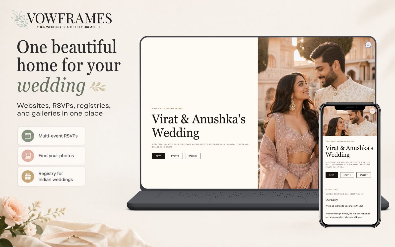 Vowframes gallery image