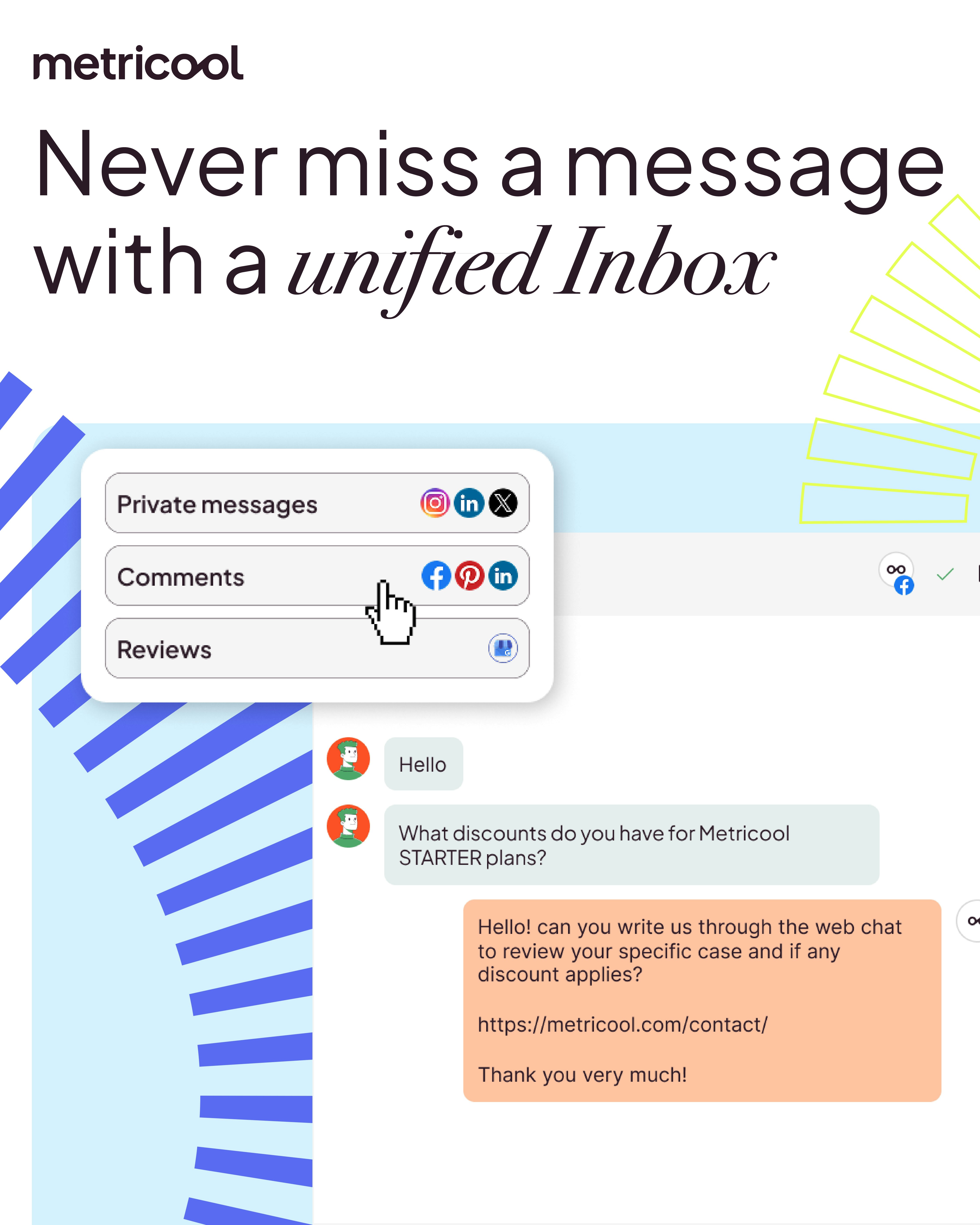 Metricool gallery image