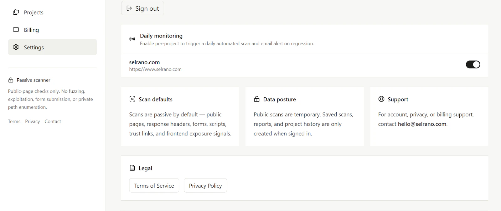 Selrano LaunchGuard screenshot 2