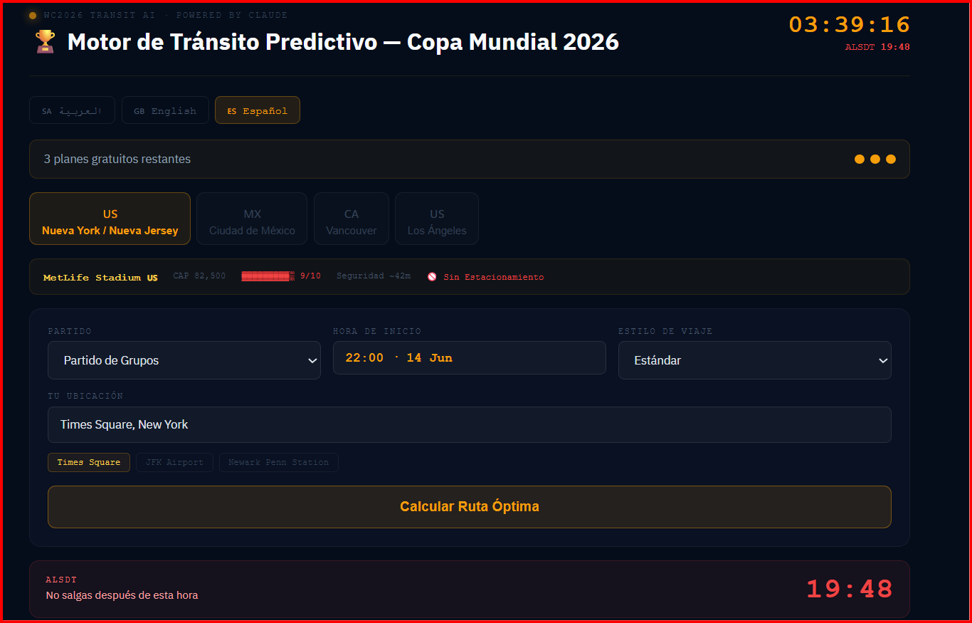  Predictive Transit Engine World Cup2026 gallery image