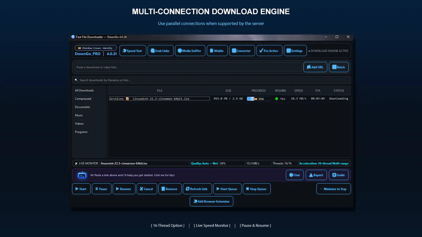 DownGo -Fast Download manager gallery image
