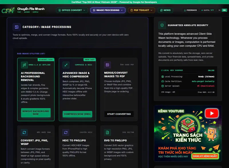 ChuyenFileNhanh screenshot 5