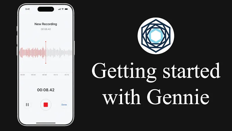Gennie screenshot 1 (video preview)