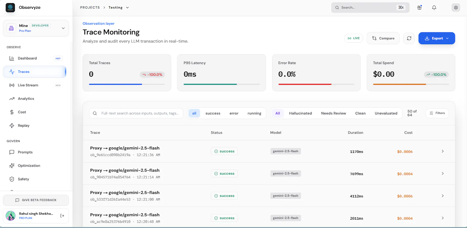 Observyze screenshot 3