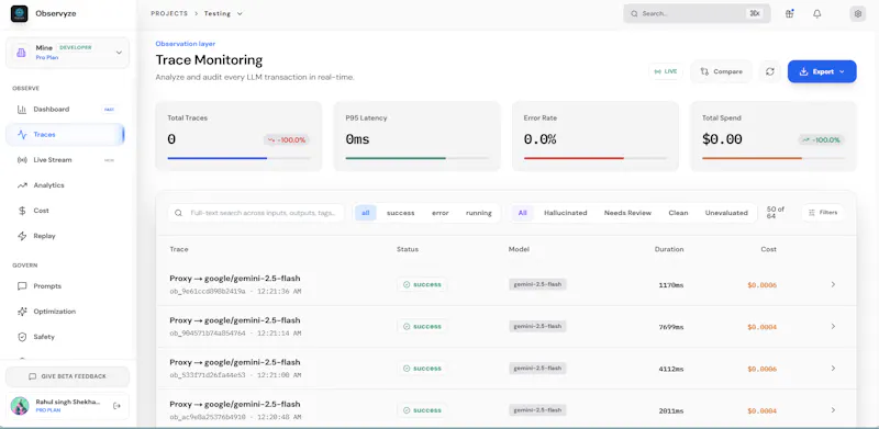 Observyze screenshot 3