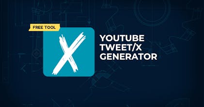 Youtube Tweet/X Post Generator gallery image