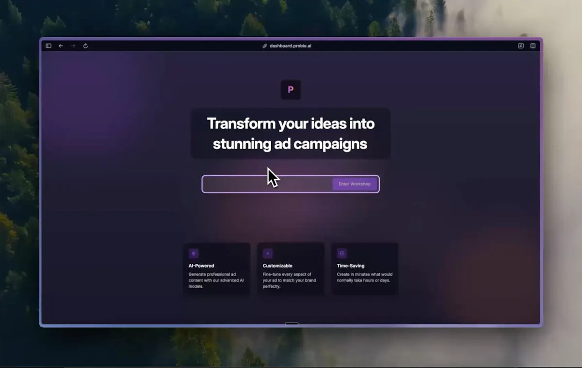 Probie.ai — AI Ad Creation For Brands