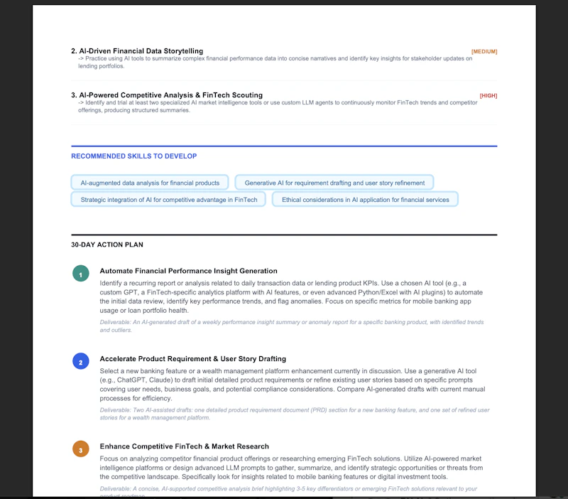 AI Job Risk Analyzer screenshot 5