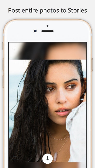 Resize for Story - No Crop for Camera Roll Images gallery image