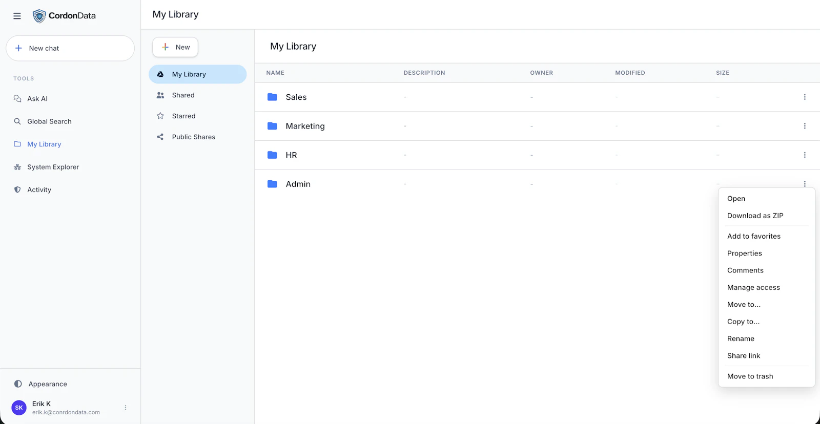CordonData screenshot 3